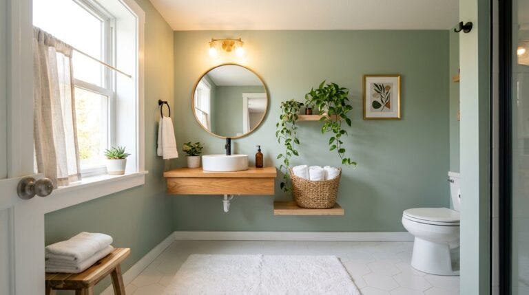 modern small bathroom