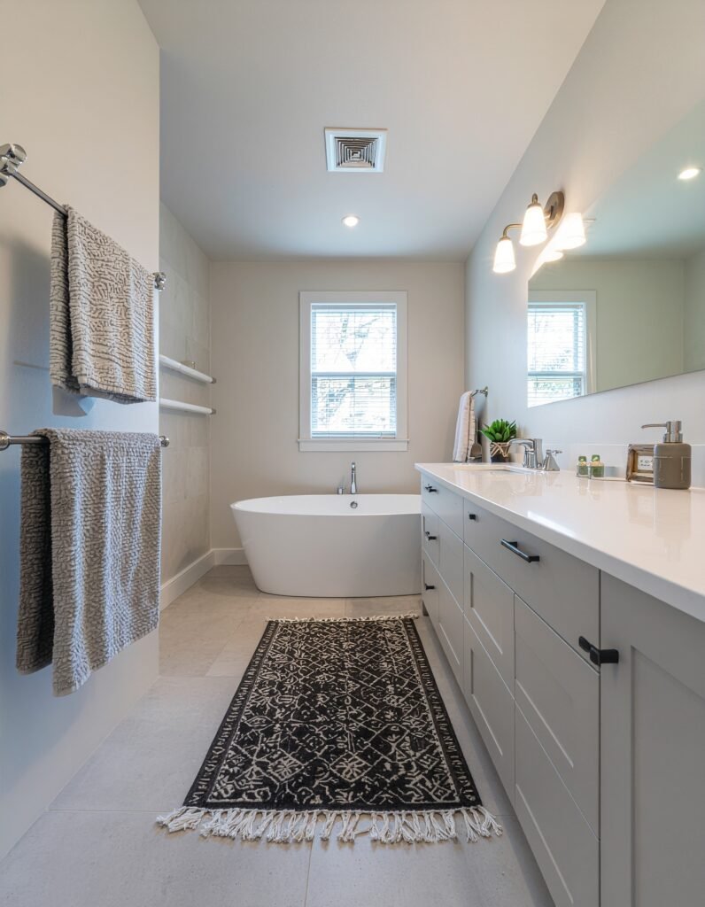 Swap Bright Colors for a Calming Palette