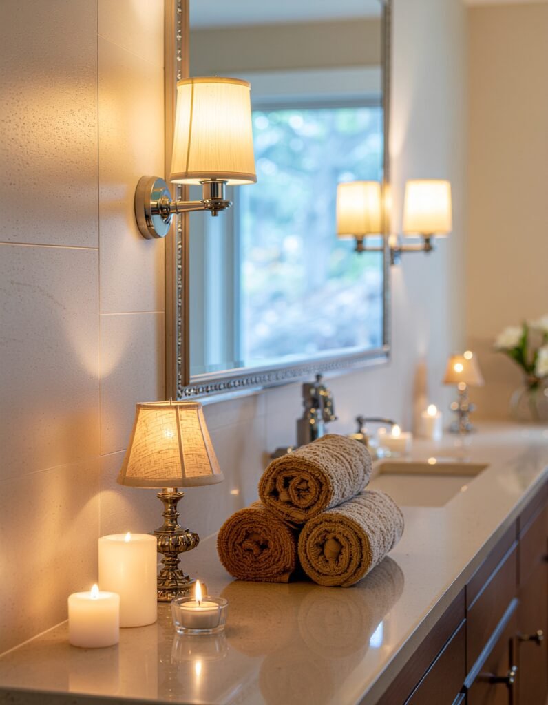 Swap Harsh Lighting for a Soft Glow