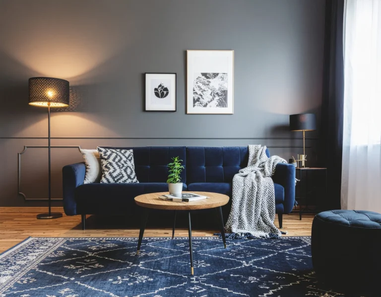 12 Moody Living Room Ideas for a Cozy, Dramatic Space