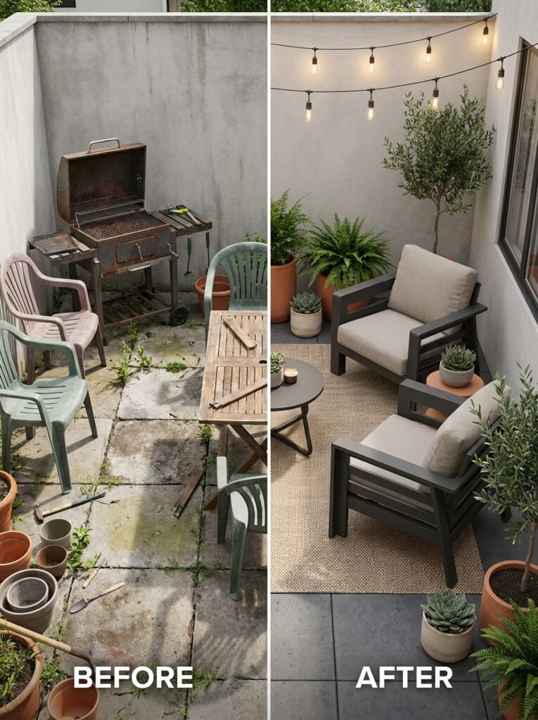 The Difference Between a Patio and an Actual Retreat